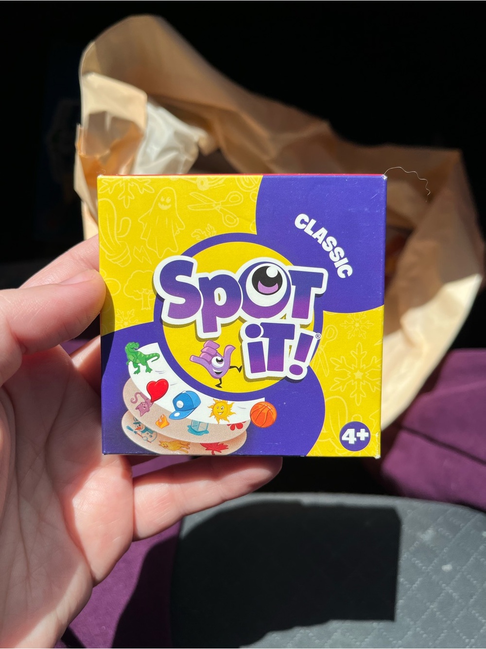 McDonald's Spot It! Game Box - Yellow & Purple Mc Donald’s